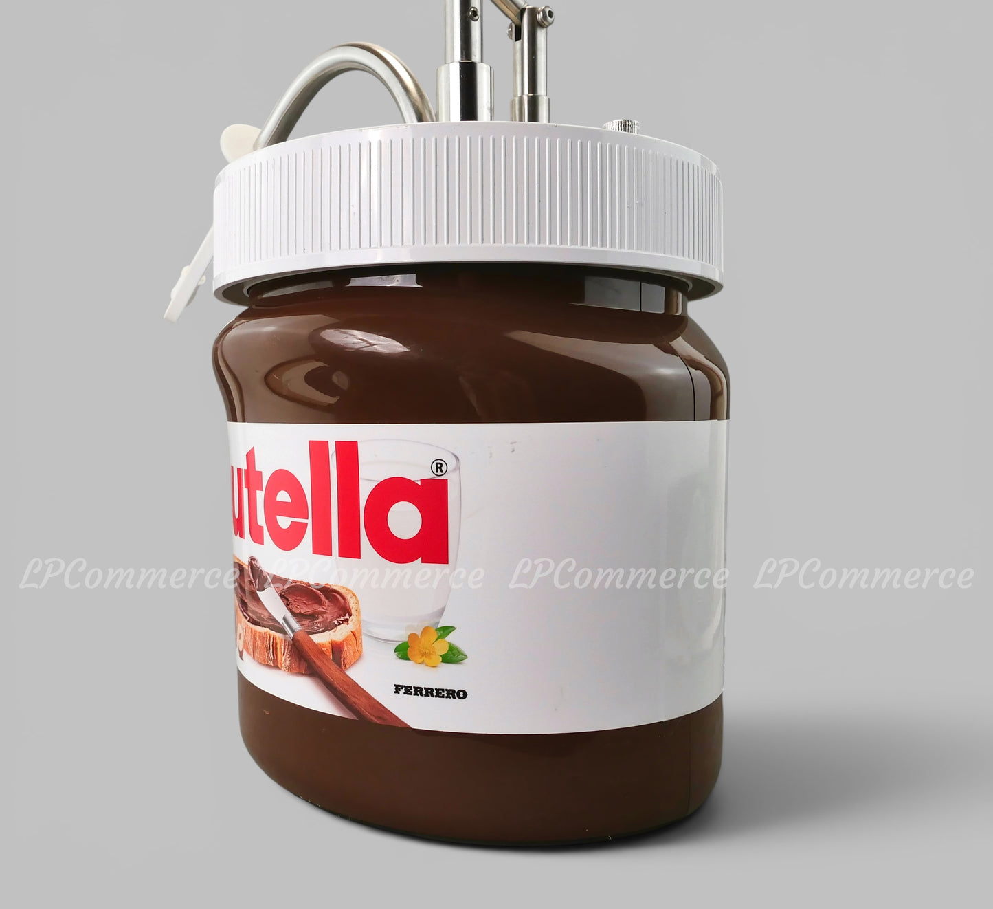 Dispenser Nutella erogatore 3kg termico dosatore barattolo scaldatore cioccolata