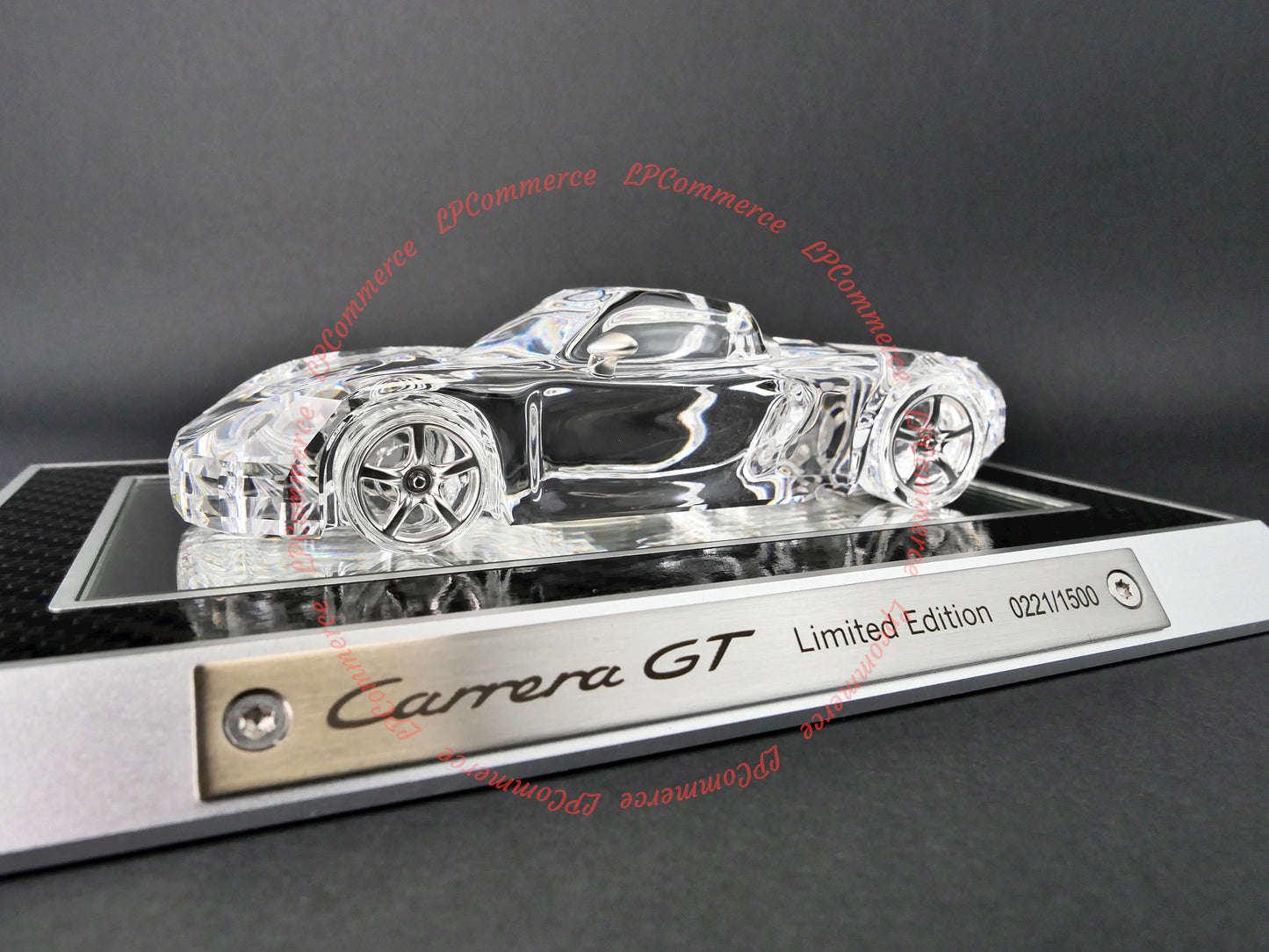 Porsche Carrera GT Swarovski 1:43 limited edition cristallo macchina modellino
