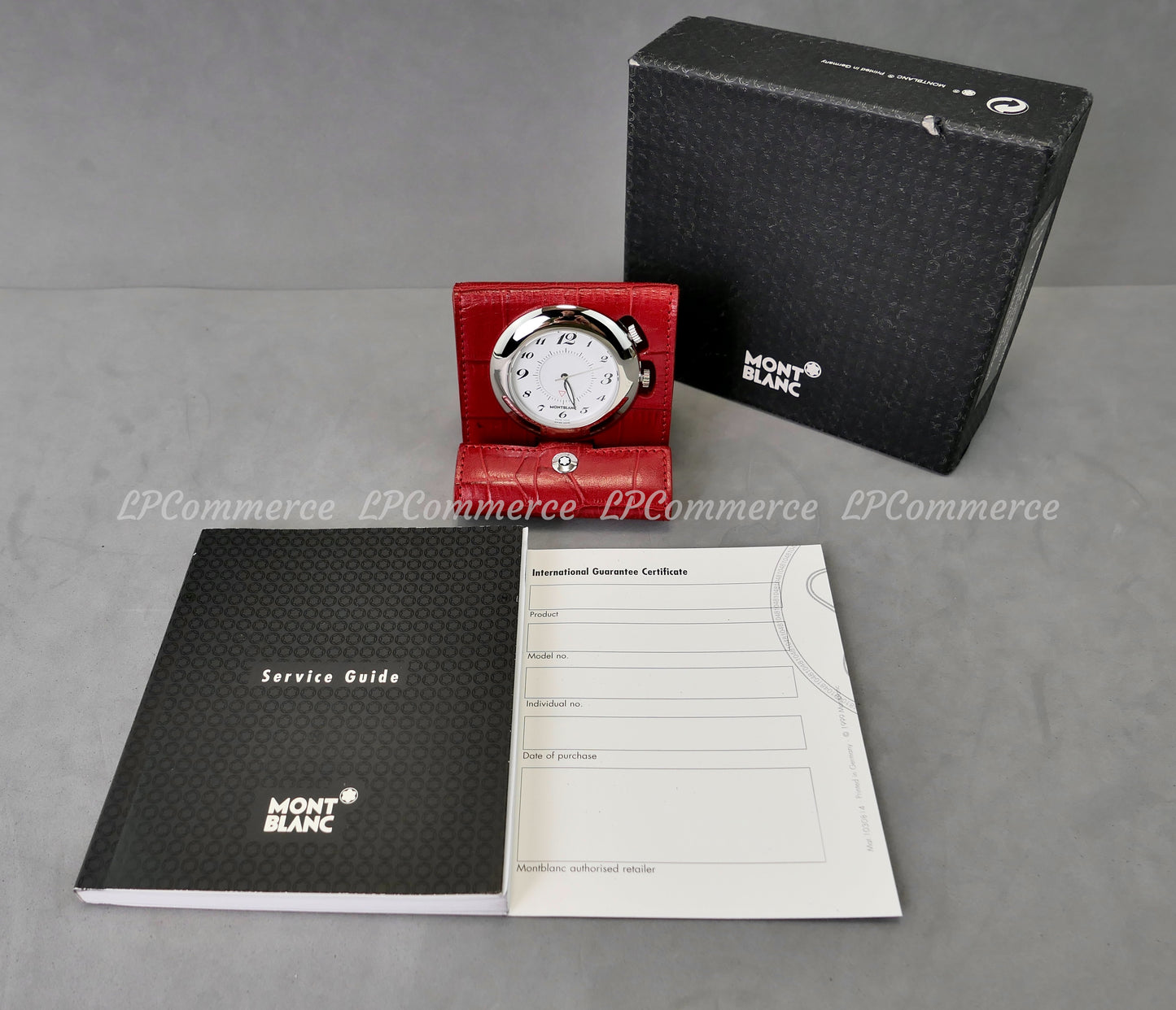 Orologio sveglia Montblanc da tavolo travel clock wakes up table