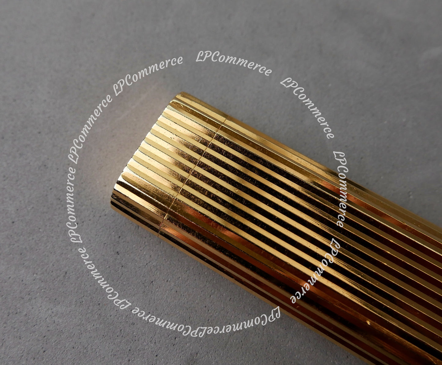 Accendino da tavolo Cartier big size funzionante sigaro color oro table lighter