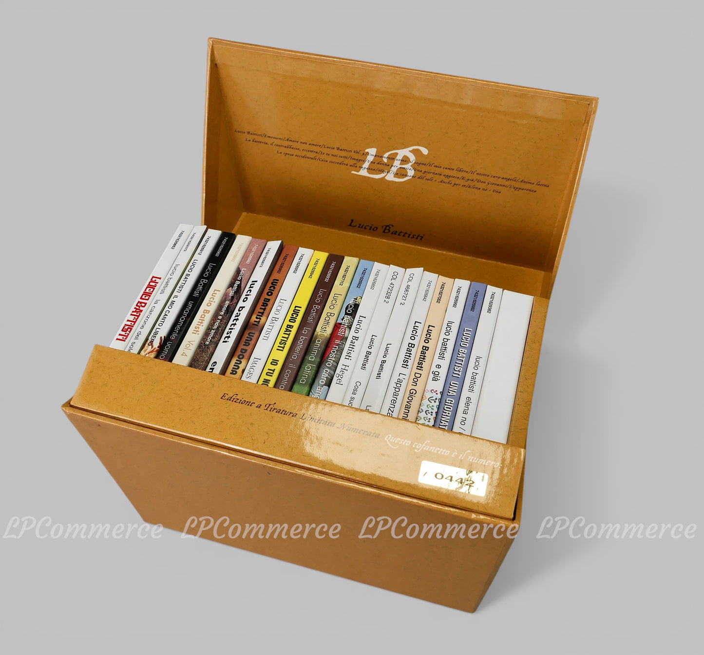 Cofanetto 21 CD Lucio Battisti serie limitata BMG Ricordi 1998 LB collezione