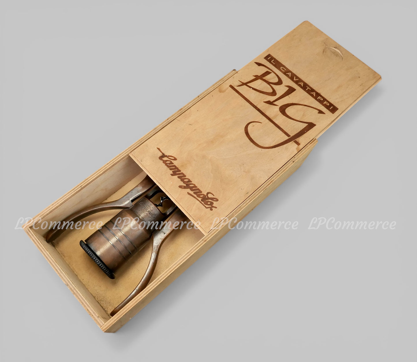 Cavatappi BIG Campagnolo metallo corkscrew bottone Wine vino magnum