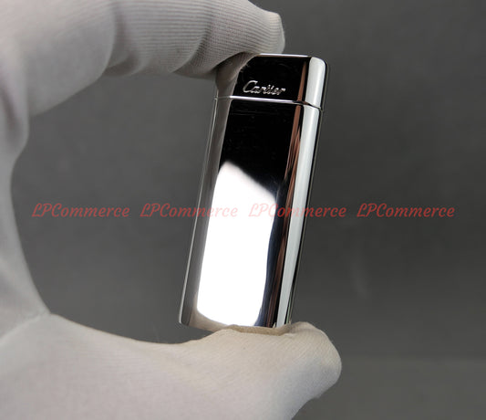 Accendino Cartier lighter cromato cigarette box
