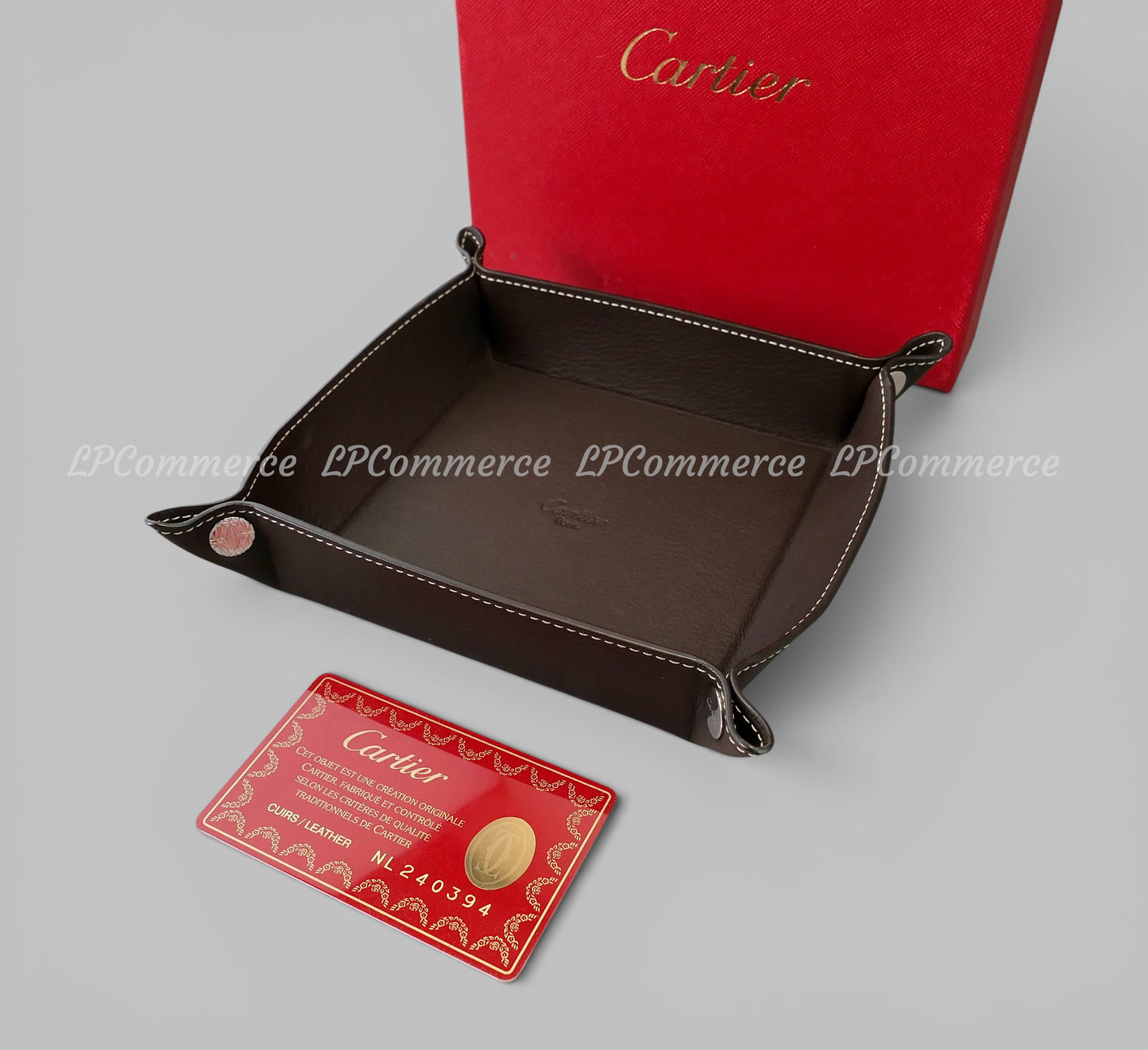 Svuotatasche Cartier in pelle empty pockets svuota tasche skin decor arredamento