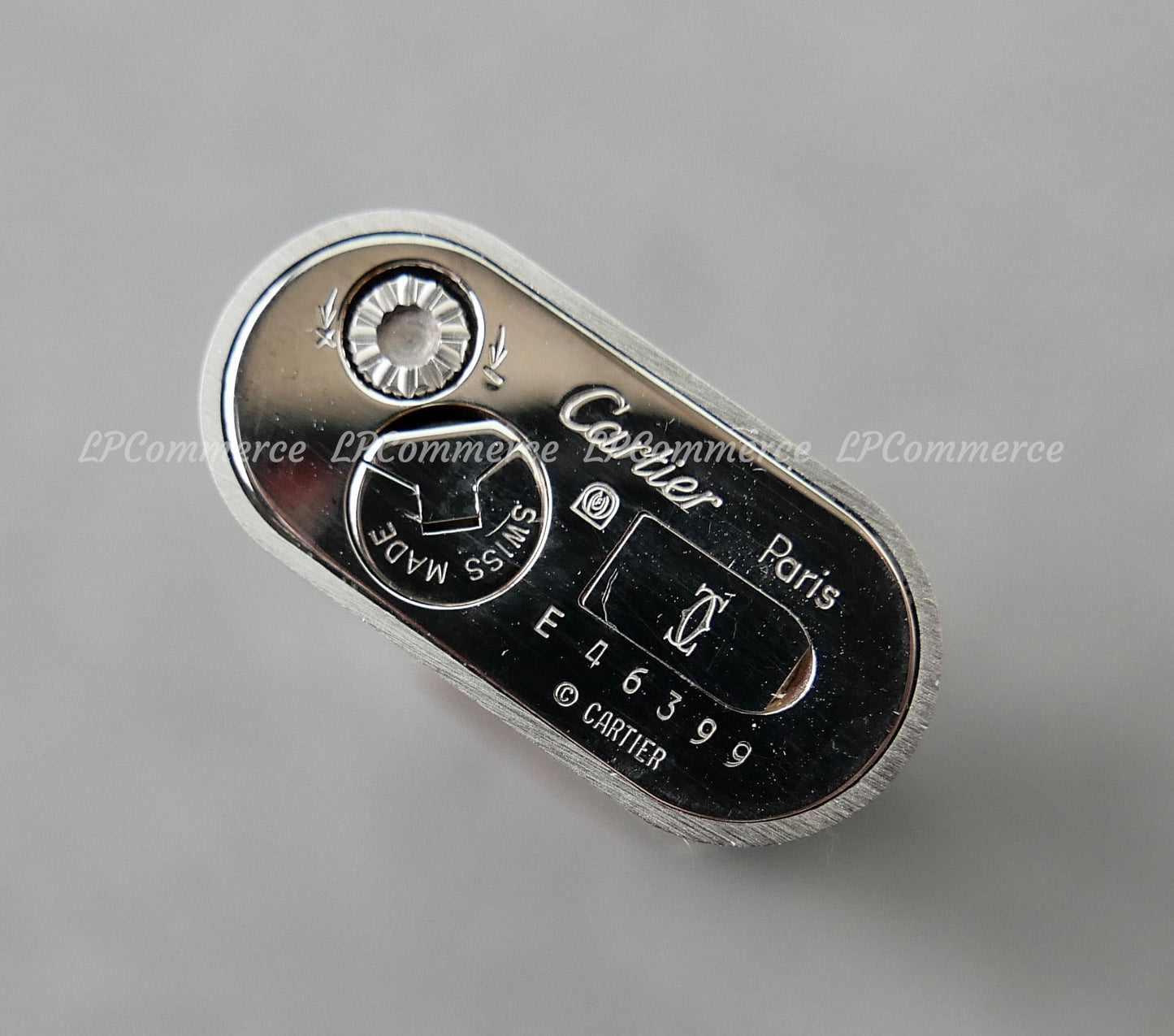 Accendino Cartier Santos lighter trinity