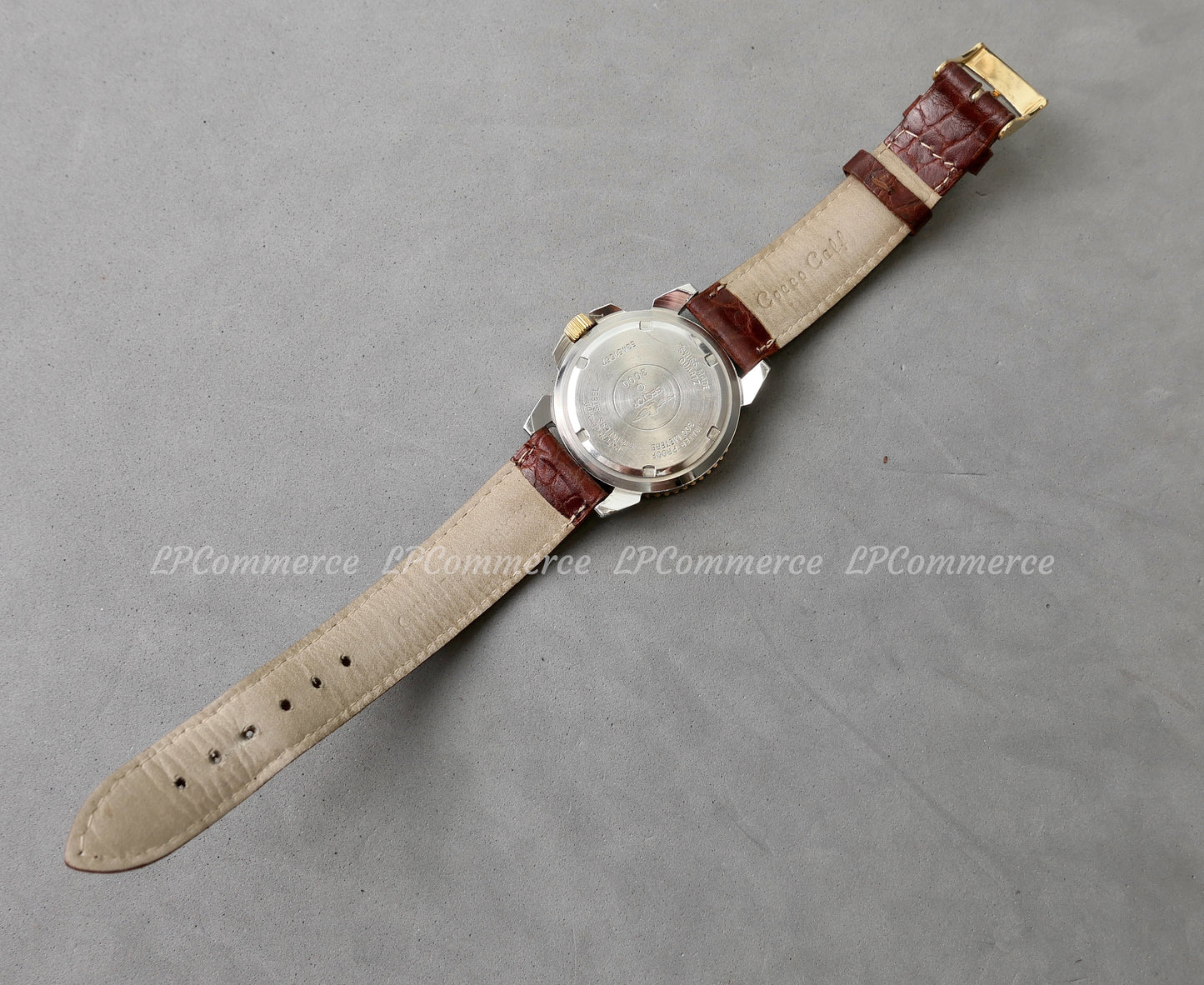 Orologio da polso Sector ADV 3000 usato gmt Watch vintage datario ghiera nera