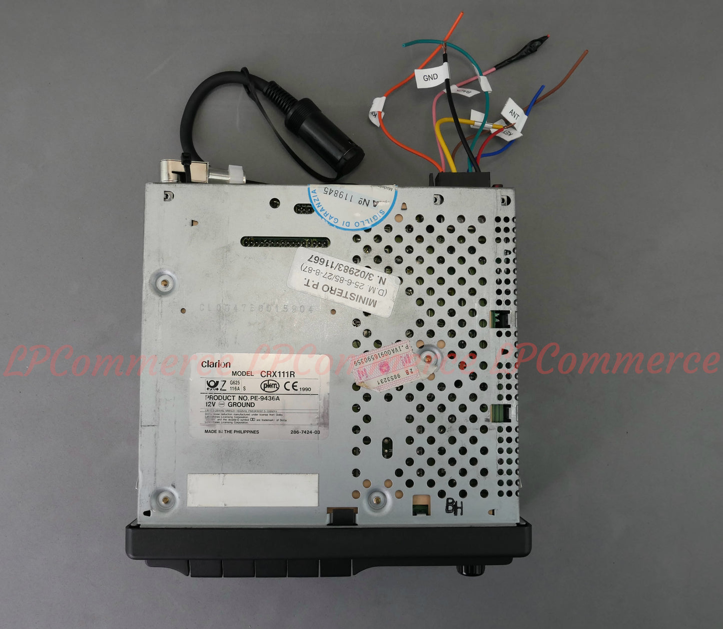 Autoradio Clarion CRX111R Lancia Delta Martini 5 6 Alfa Romeo SZ car radio