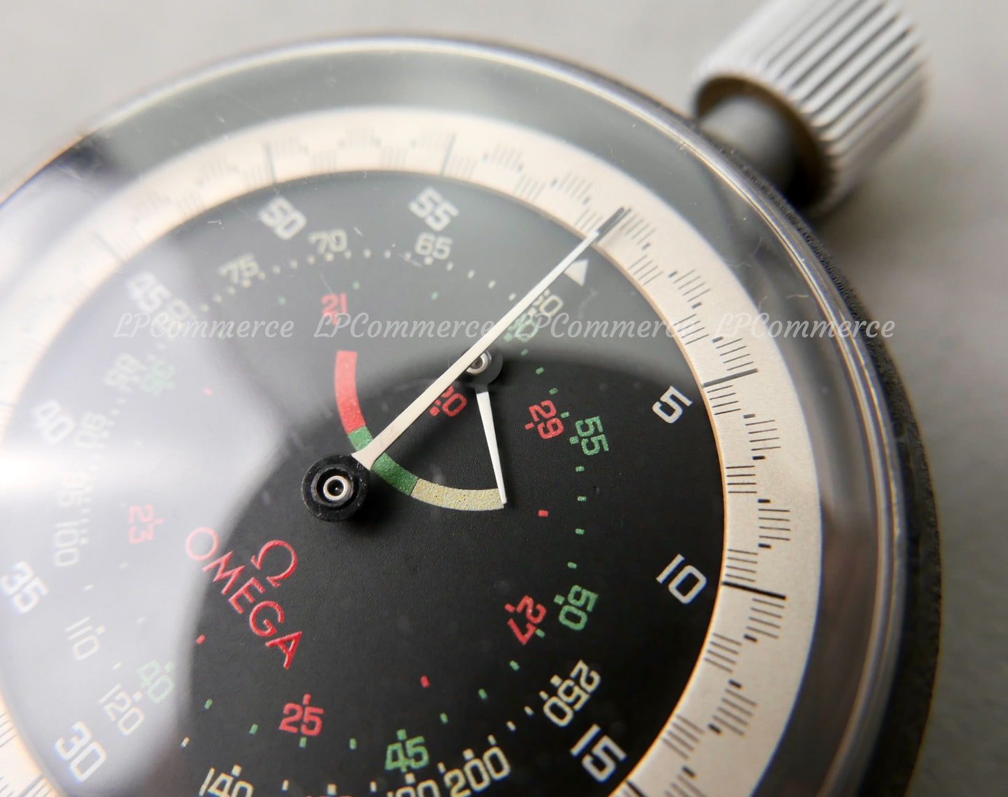 Cronometro da gara Omega carica manuale stopwatch clock