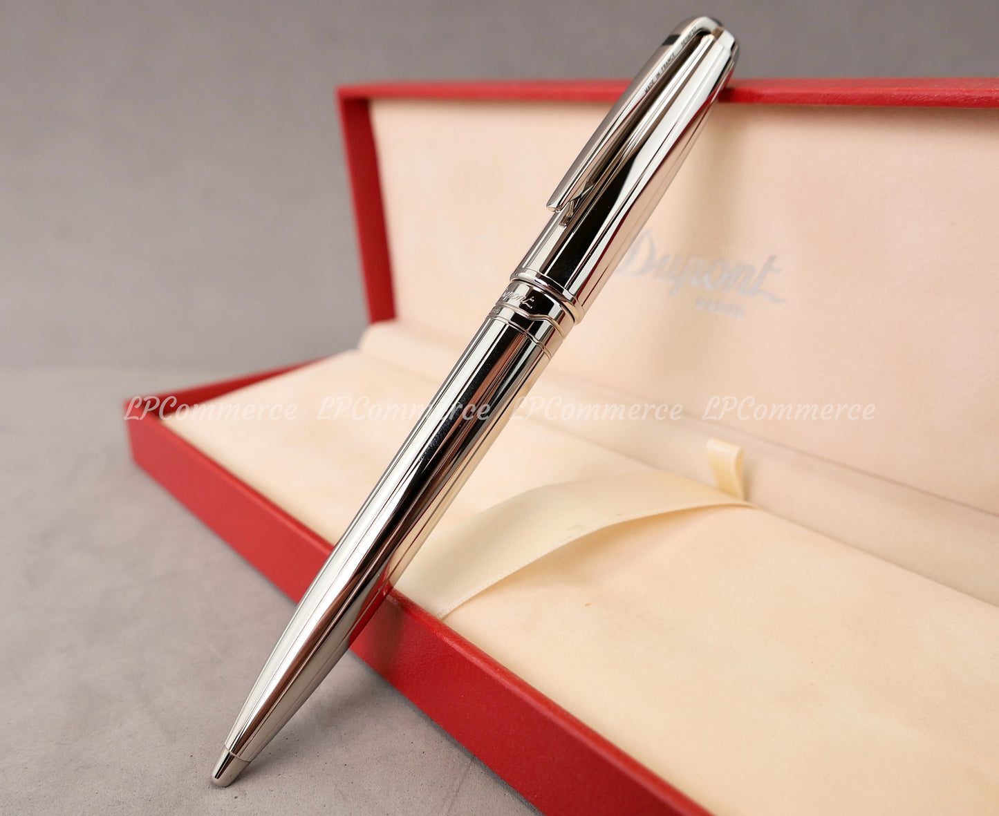Penna sfera S.T. Dupont Fidelio metallo Ballpoint box garanzia refill