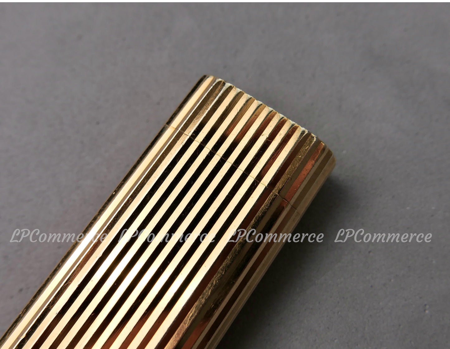 Accendino da tavolo Cartier big size funzionante sigaro color oro table lighter