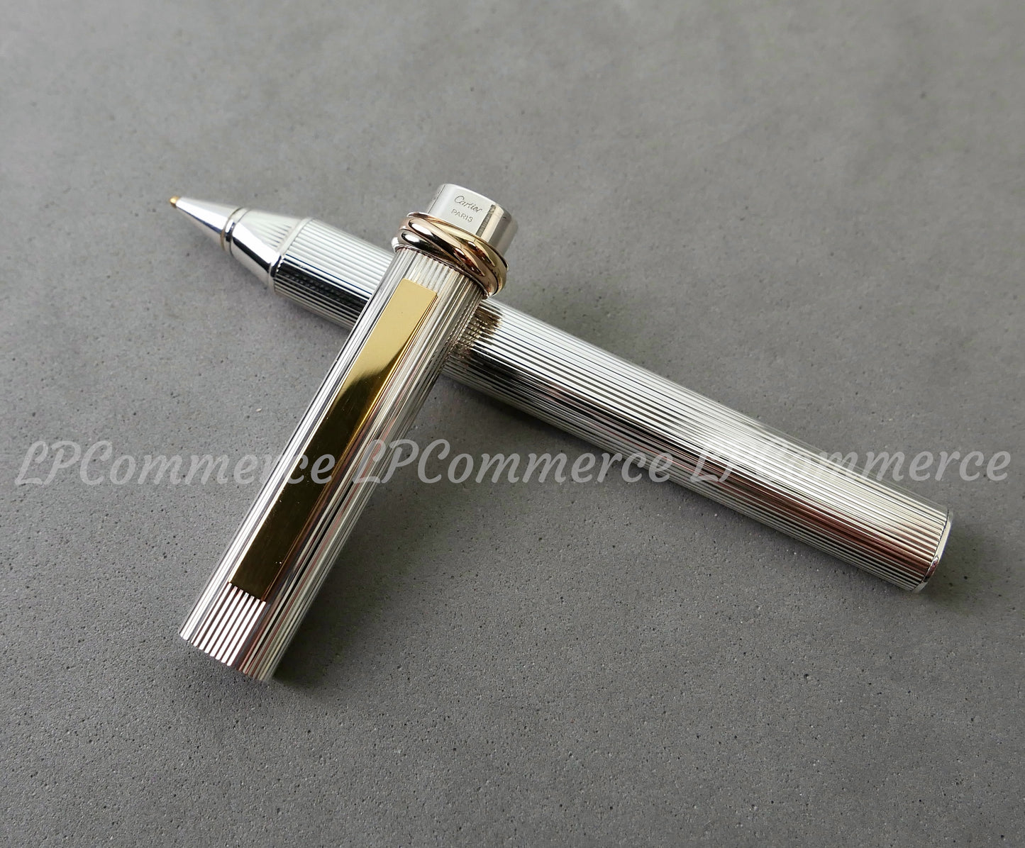 Penna Cartier Santos Argento massiccio 925% NOS silver solid vendome pen