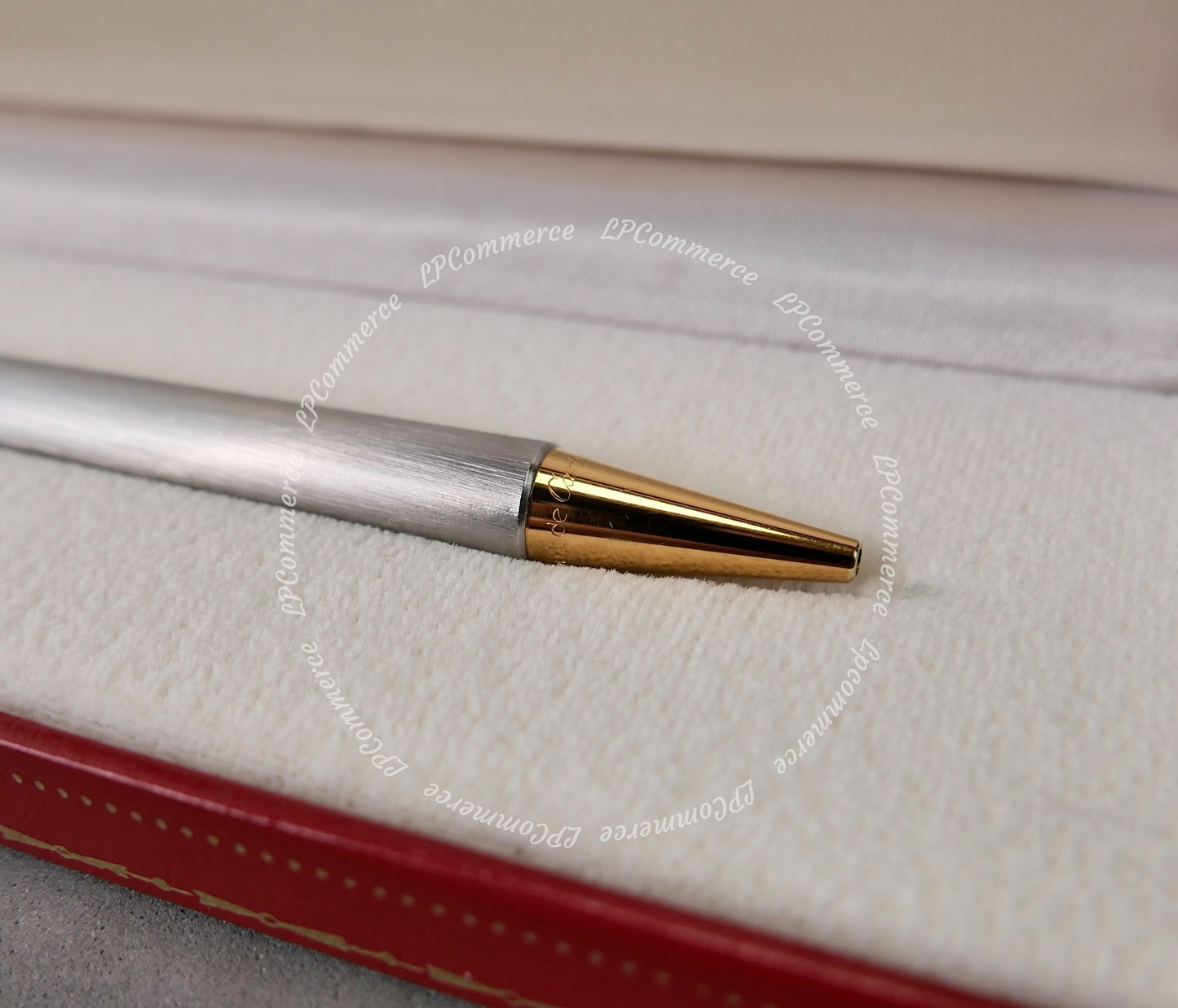 Penna Cartier Santos a sfera Ballpoint box vintage rare