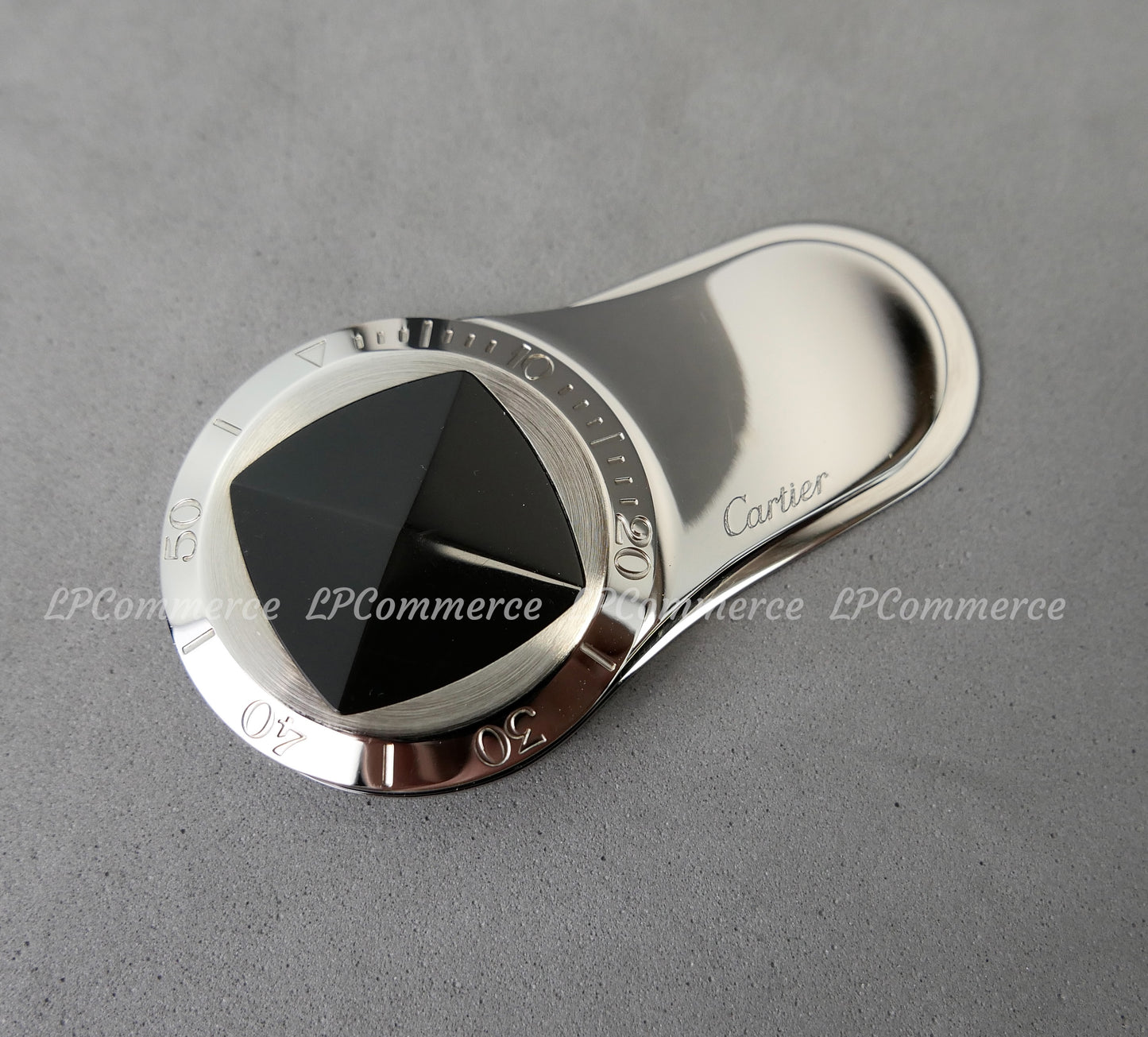 Fermasoldi Cartier Pasha design Watch money clip box rare collezione