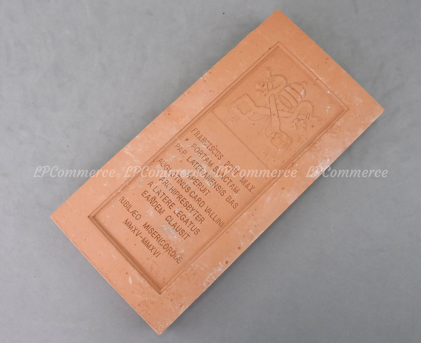 Mattone porta santa papale arcibasilica lateranense giubileo 2015 roma brick