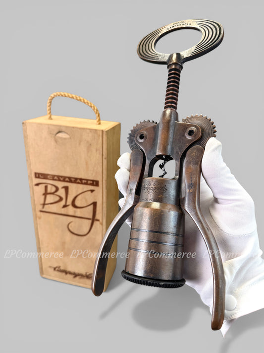 Cavatappi BIG Campagnolo metallo corkscrew bottone Wine vino magnum