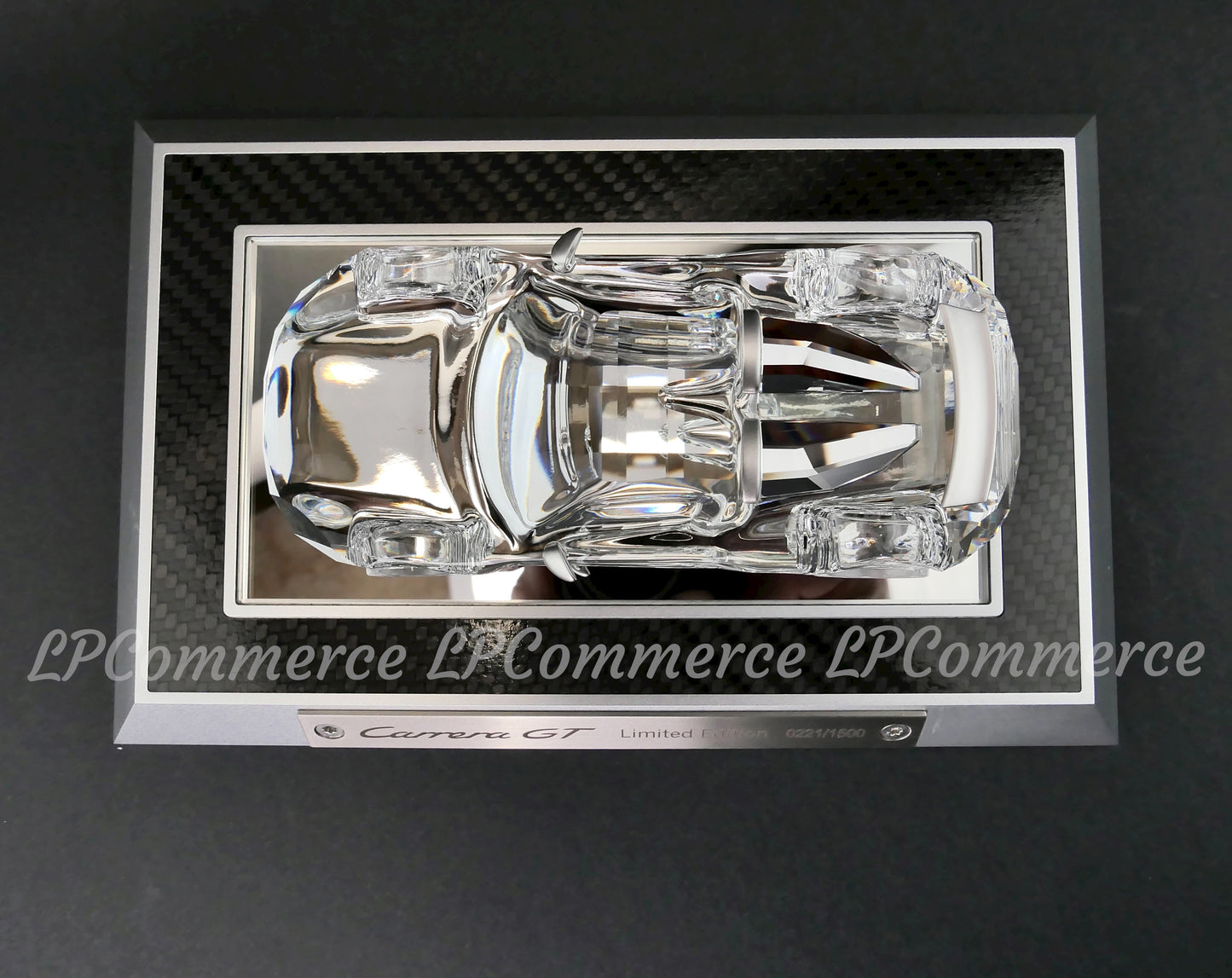 Porsche Carrera GT Swarovski 1:43 limited edition cristallo macchina modellino