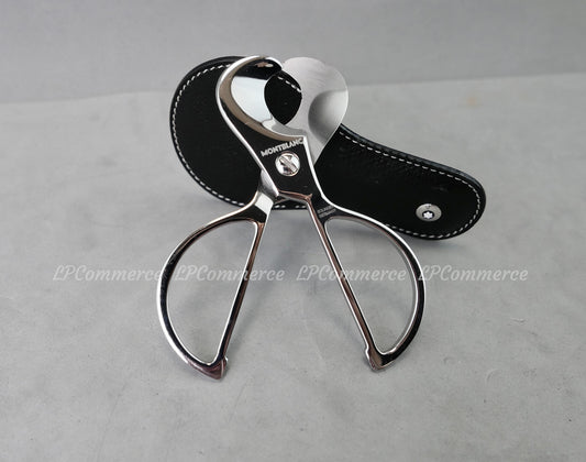 Tagliasigari Montblanc metallo custodia cigar cutter accessories forbici