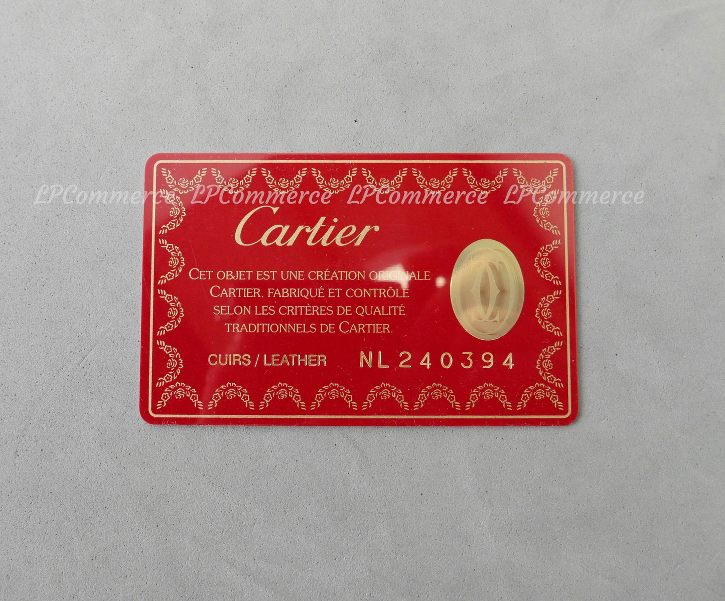 Svuotatasche Cartier in pelle empty pockets svuota tasche skin decor arredamento