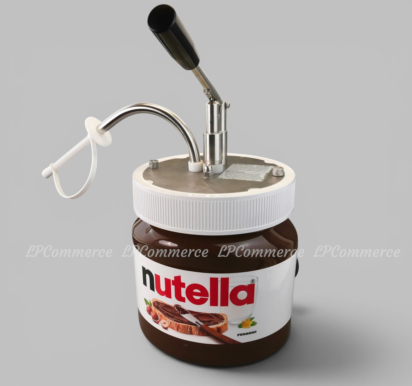 Dispenser Nutella erogatore 3kg termico dosatore barattolo scaldatore cioccolata
