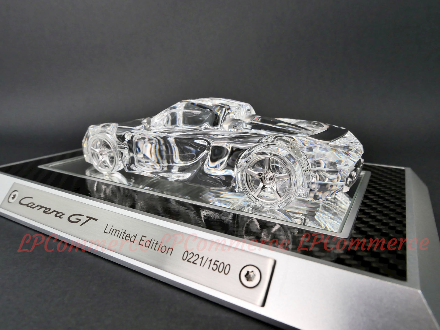 Porsche Carrera GT Swarovski 1:43 limited edition cristallo macchina modellino