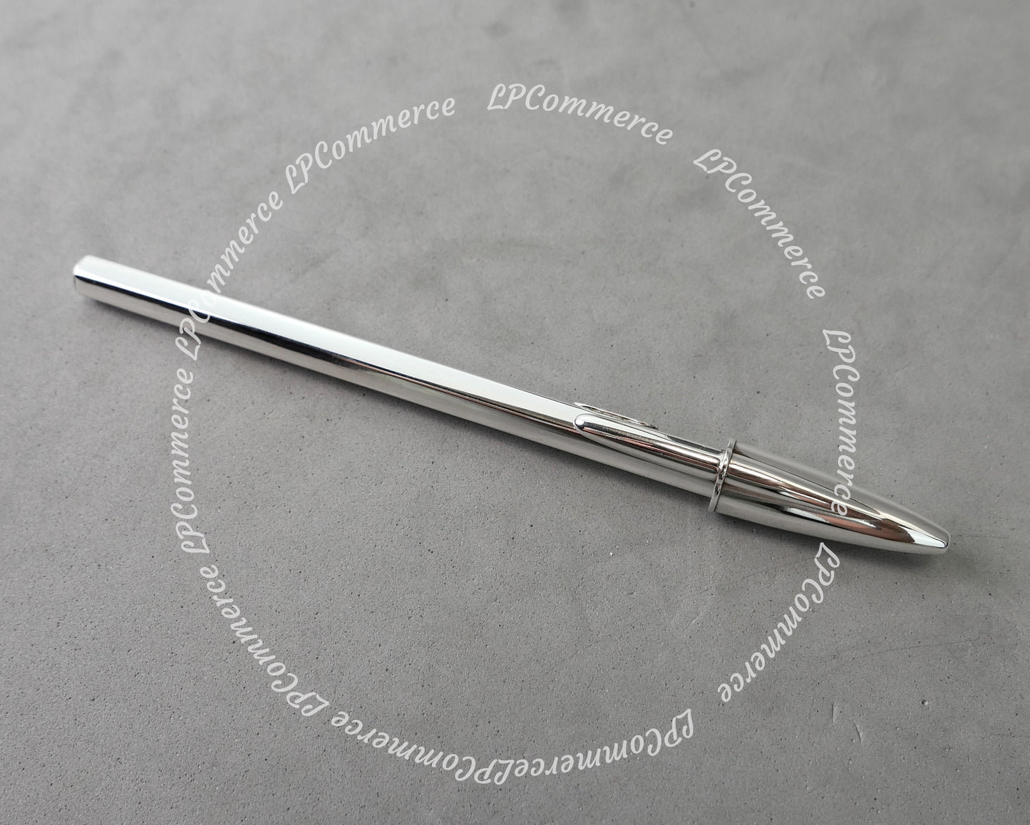Penna Bic Argento Massiccio 925% Ballpoint silver solid box vintage design