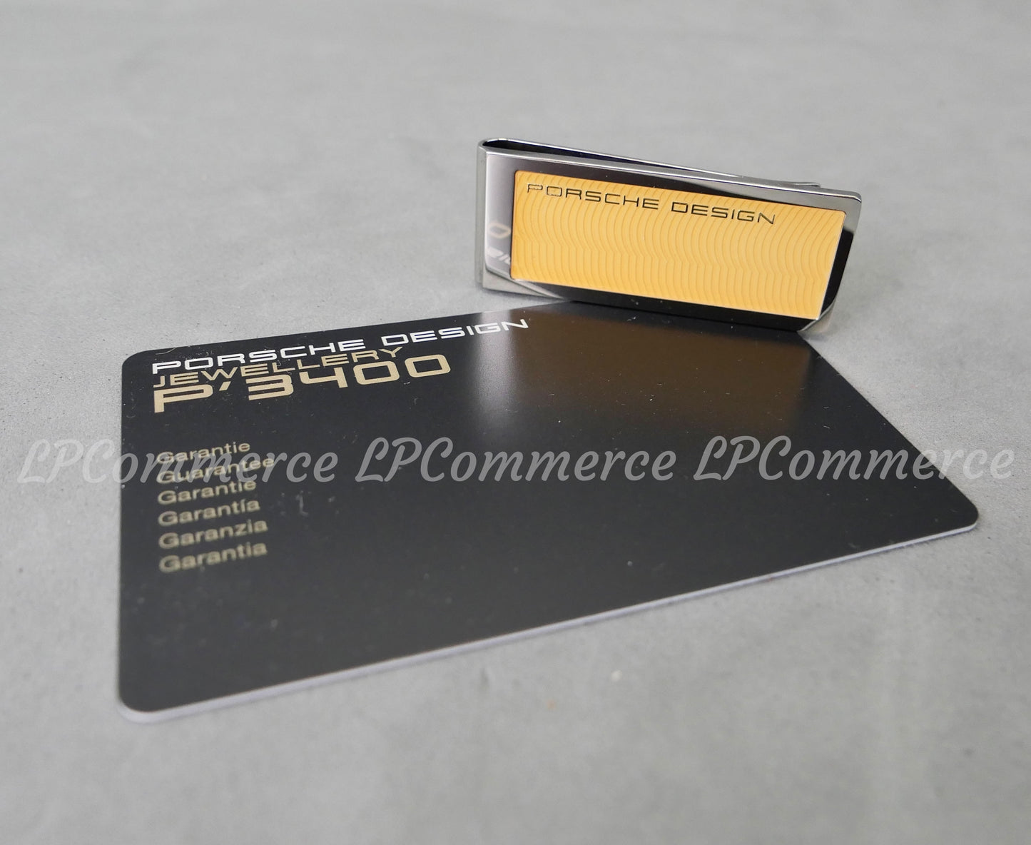 Fermasoldi Porsche Design 925 Germany P3400 NOS money clip Jewellery portafoglio