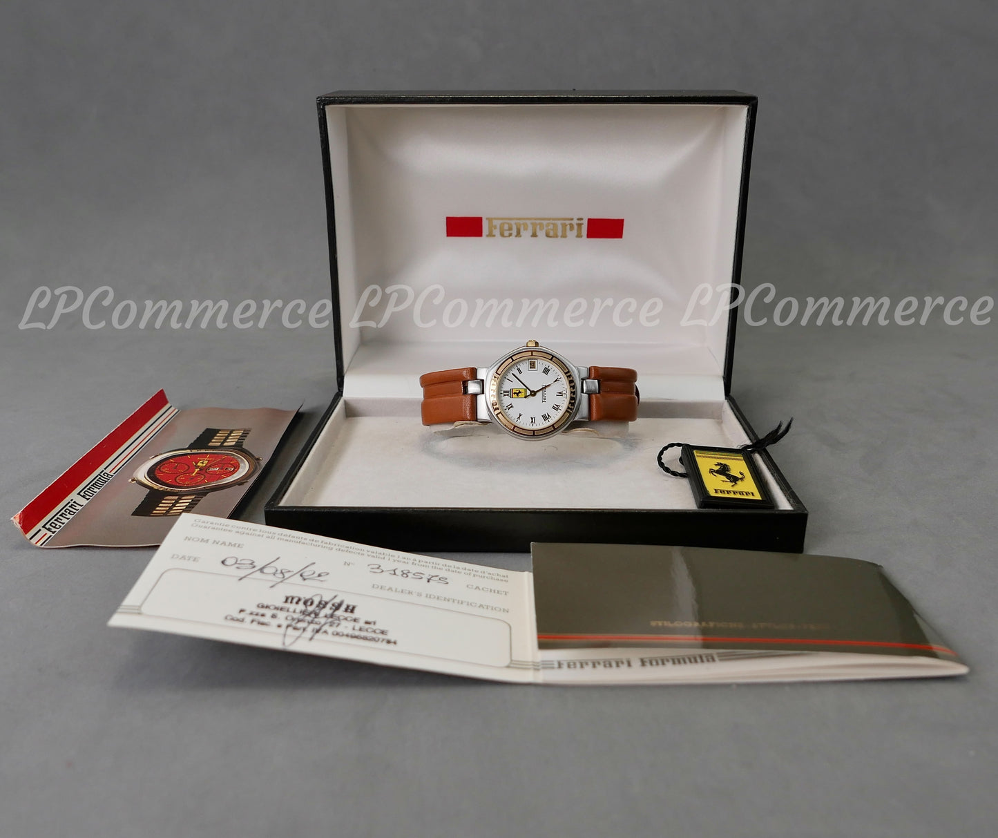 Orologio da polso Ferrari Formula F40 Watch clock vintage box 30mm