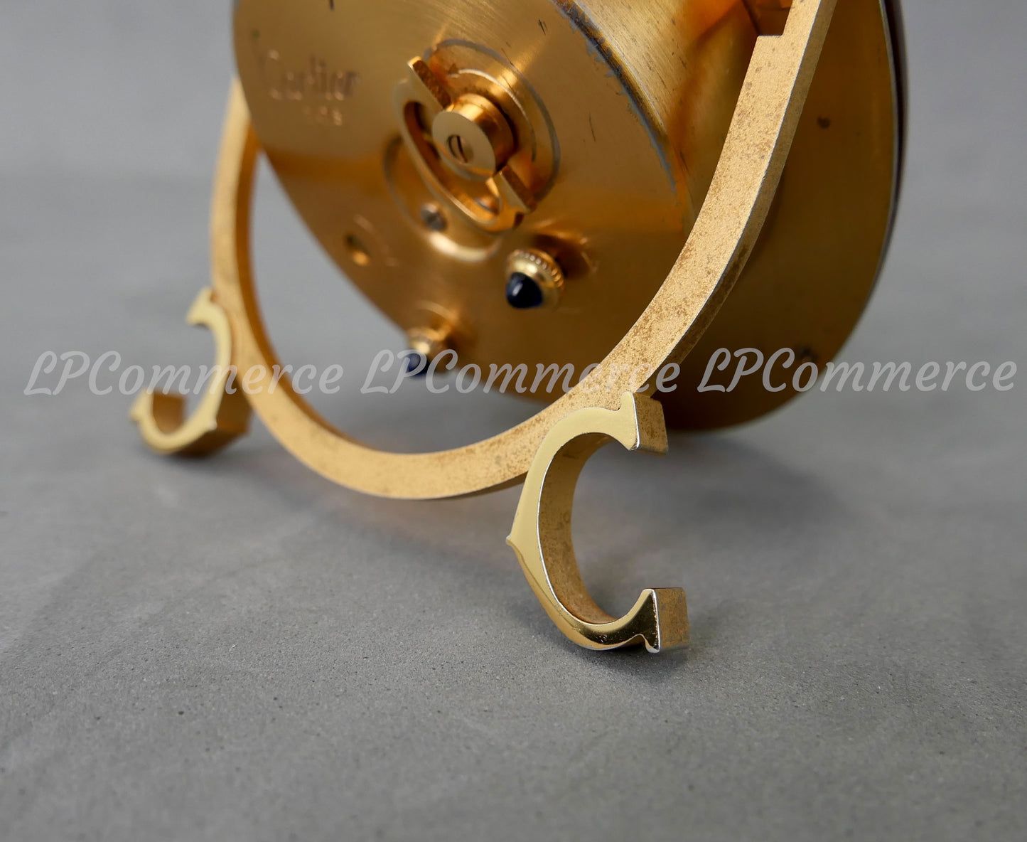 Orologio Sveglia Cartier carica manuale vintage pasha box wake up table clock