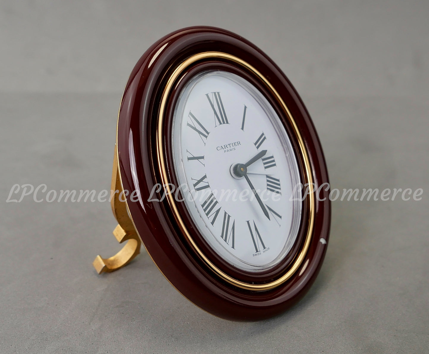 Orologio Sveglia Cartier carica manuale vintage pasha box wake up table clock