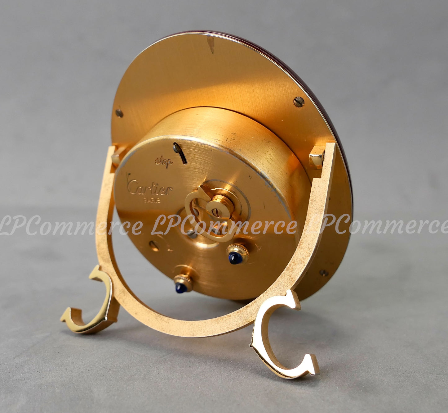 Orologio Sveglia Cartier carica manuale vintage pasha box wake up table clock