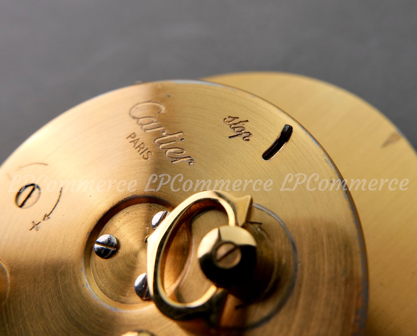 Orologio Sveglia Cartier carica manuale vintage pasha box wake up table clock