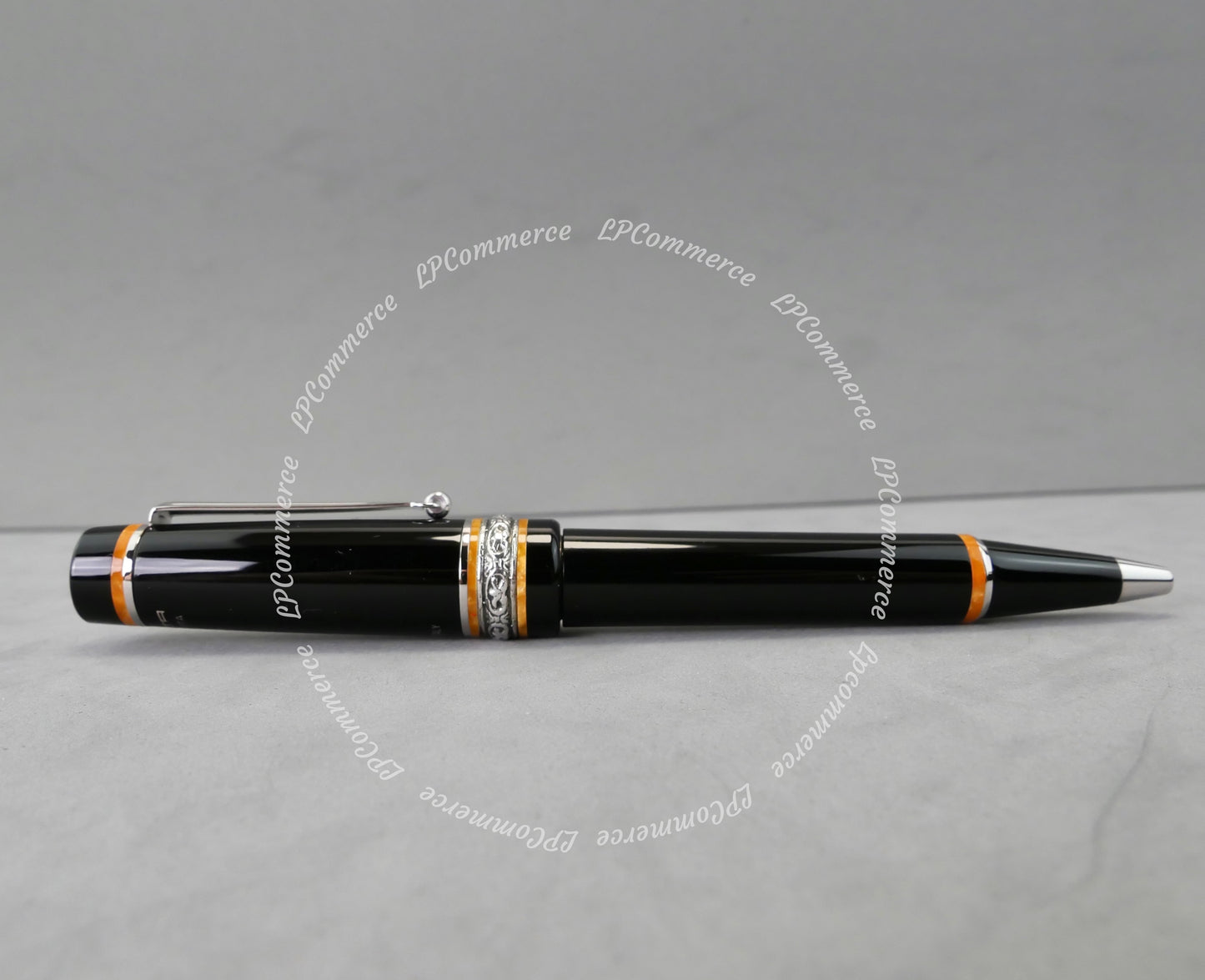 Penna sfera Delta Dolcevita Medium Soiree sfera Ballpoint pen NOS argento 925%