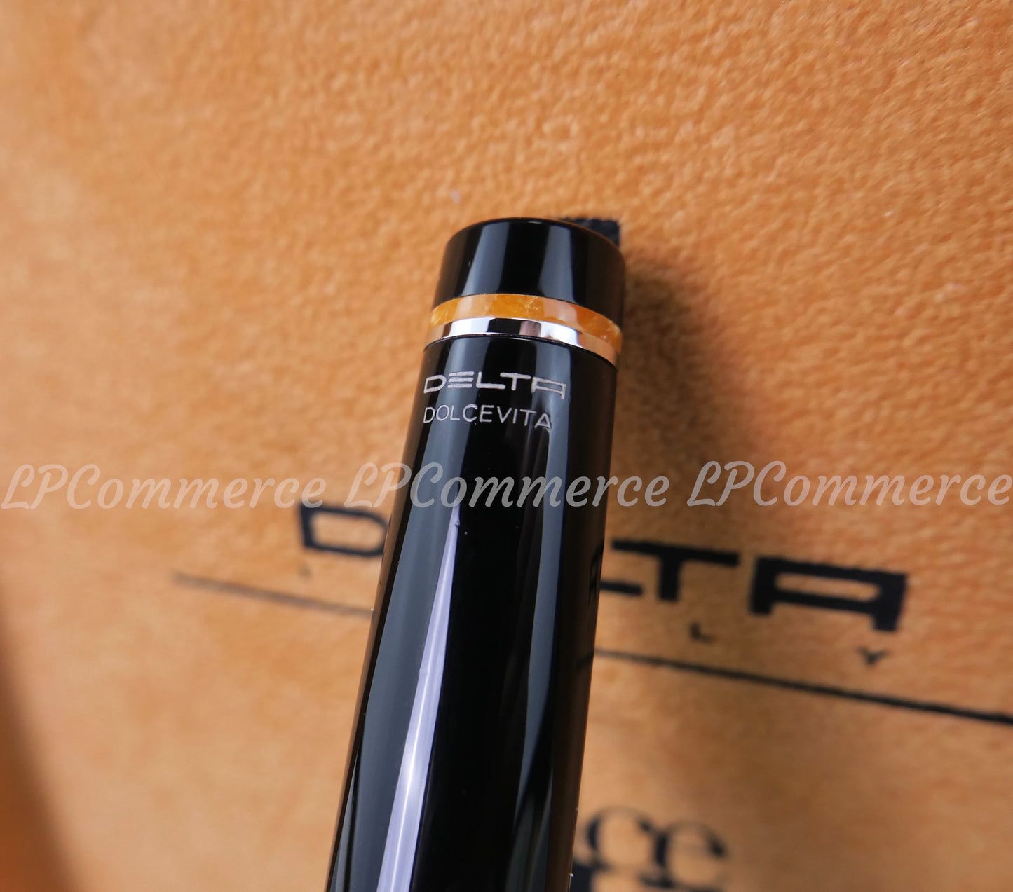 Penna sfera Delta Dolcevita Medium Soiree sfera Ballpoint pen NOS argento 925%