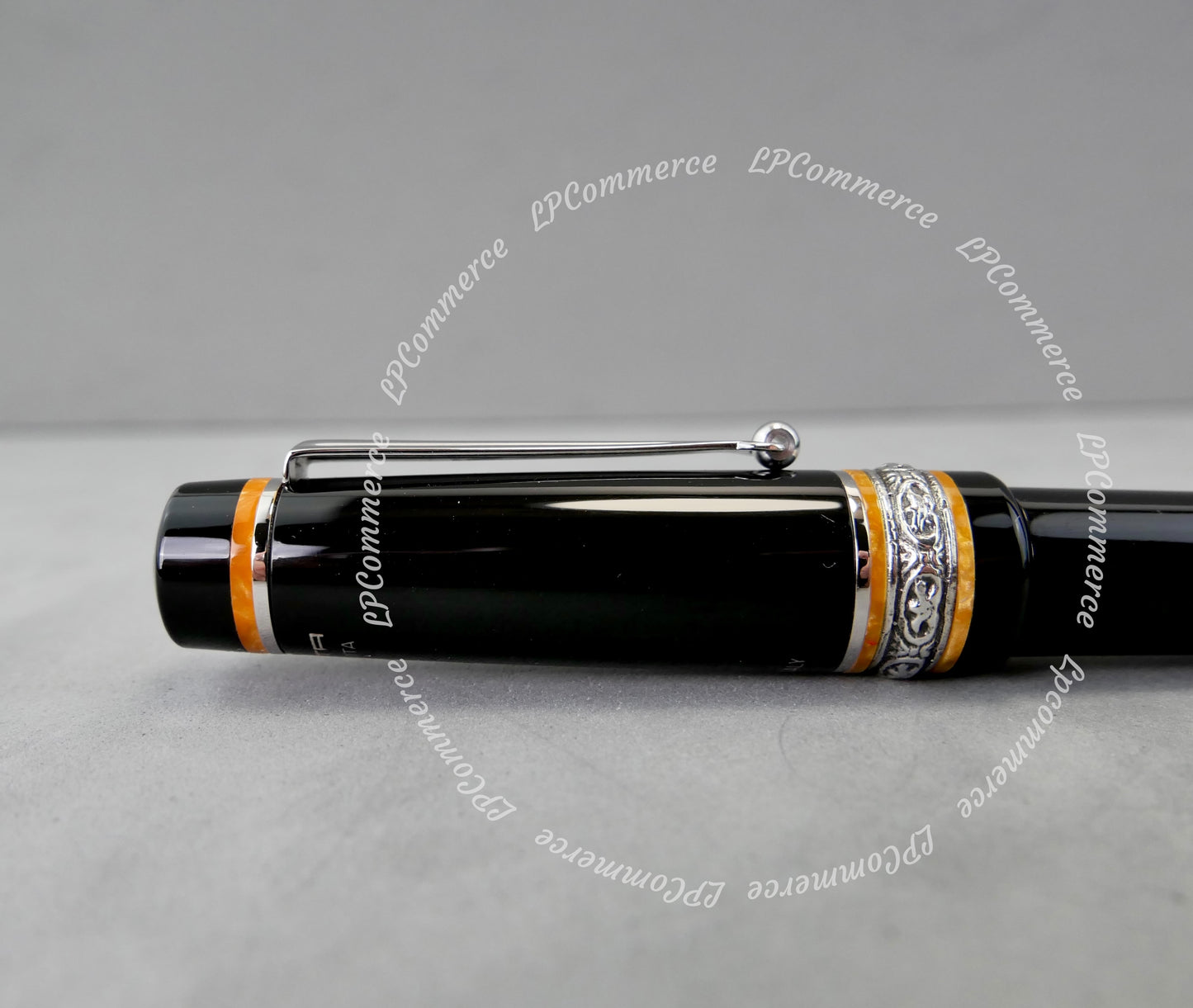 Penna sfera Delta Dolcevita Medium Soiree sfera Ballpoint pen NOS argento 925%