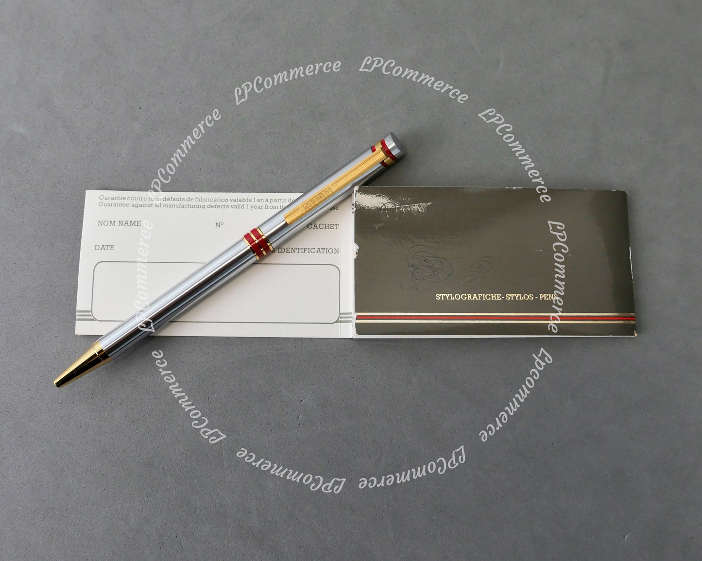 Penna Ferrari Formula F40 a sfera NOS vintage anni 90 Ballpoint box garanzia