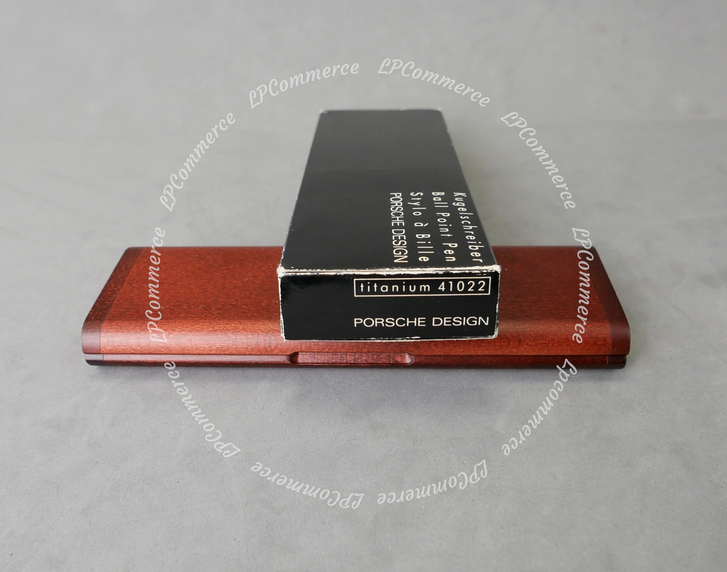 Penna sfera  Porsche Design Titanium 41022 NOS Ballpoint pen 911 box legno