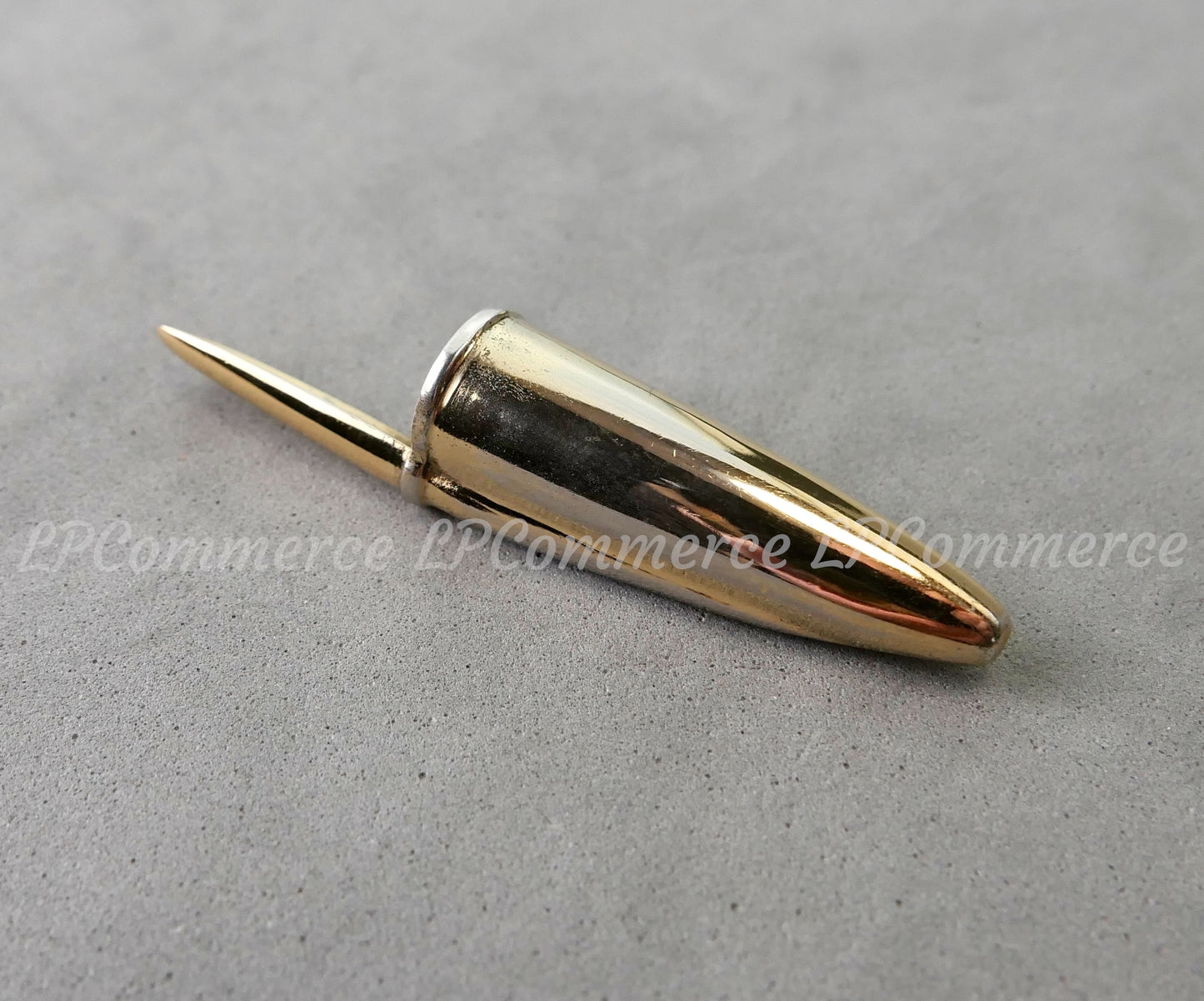 Penna Bic Argento Massiccio 925% NOS Ballpoint silver solid box vintage & gold