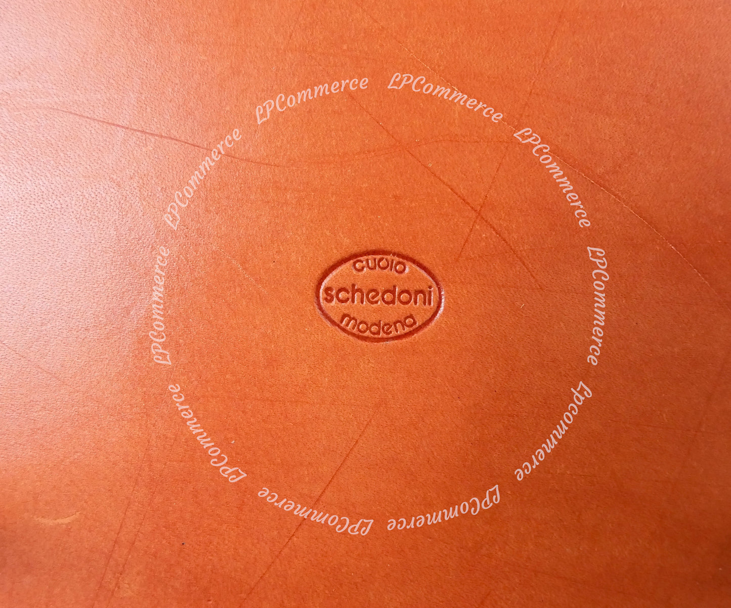 Fermacarte Ferrari su base cuoio Schedoni Valvole Formula Uno F1 1995 Marlboro