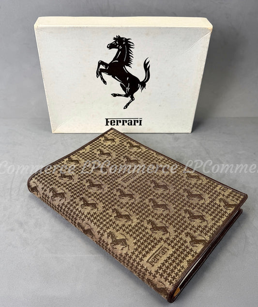 Agenda Ferrari 1979 porta documenti anni 80 document holder NOS Agip