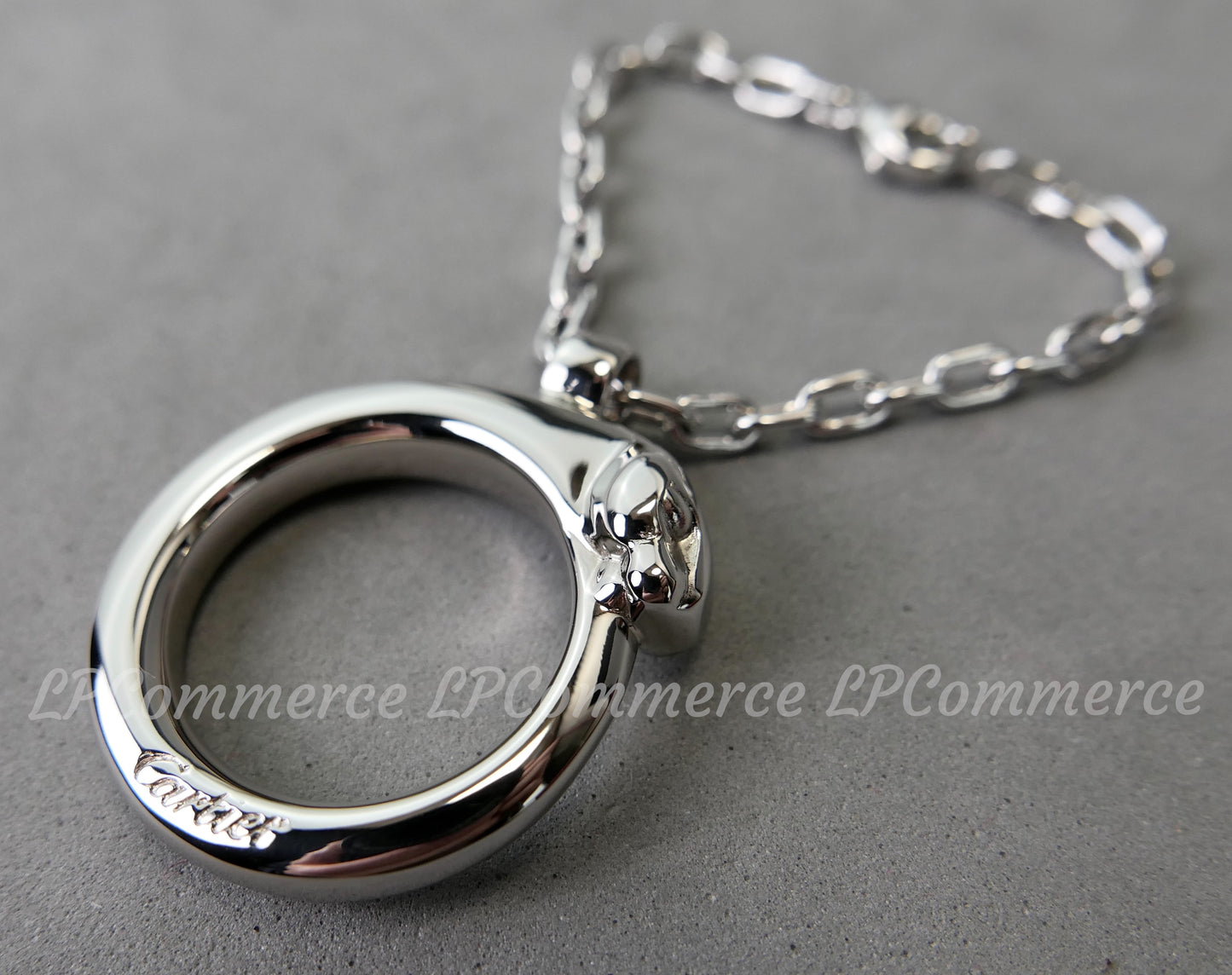 Portachiavi Cartier Panthere NOS keychain ref. T1220147 box vintage pendant