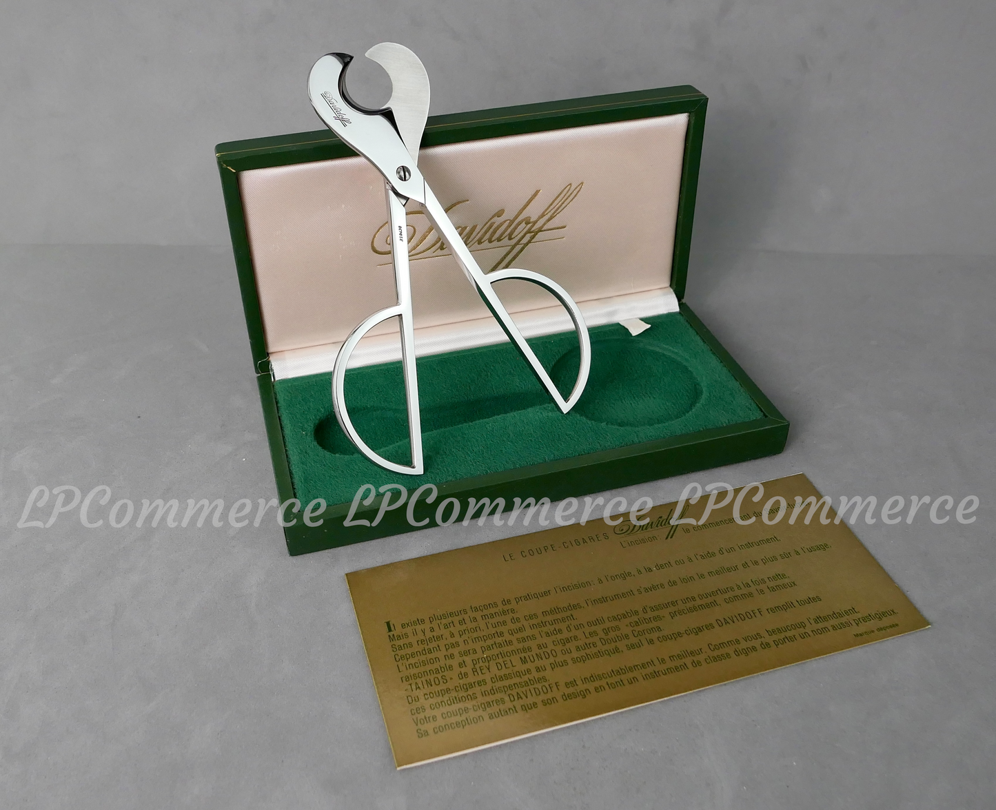 Tagliasigari Davidoff NOS cigar cutter box fobici sigaro