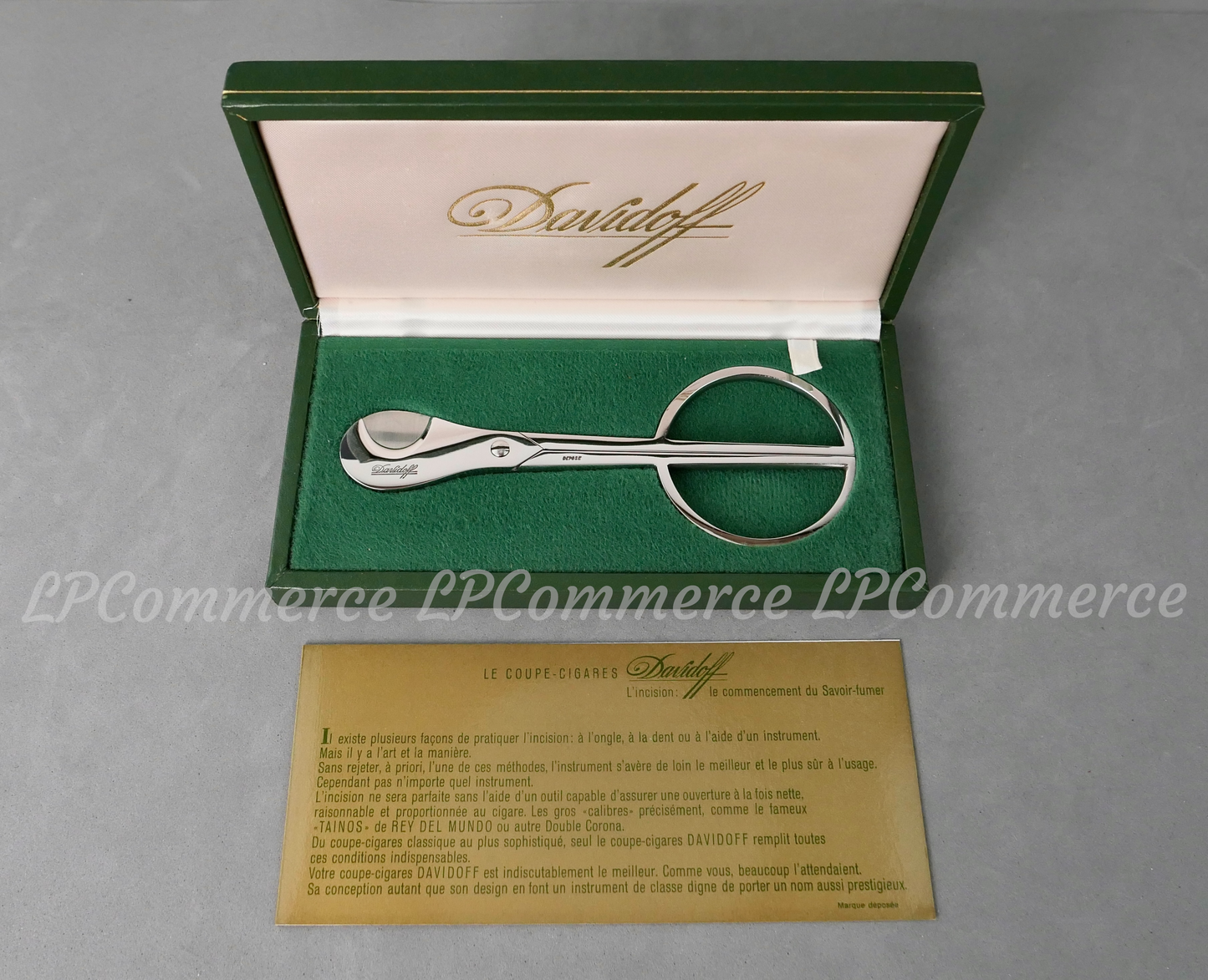 Tagliasigari Davidoff NOS cigar cutter box fobici sigaro